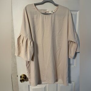 Elegant Cream Women's Top
